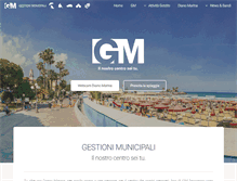 Tablet Screenshot of gestionimunicipali.com